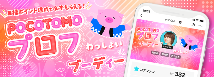 POCOTOMO プロフ ブーディー for CD rank