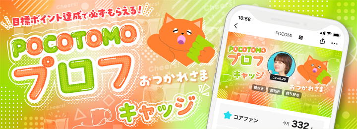 POCOTOMO プロフ キャッジ for CD rank