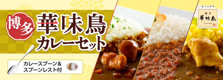 博多華味鳥カレーセット カレースプーン＆スプーンレスト付